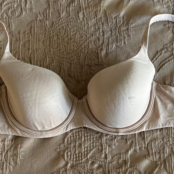Three (3) Body by Victoria Lined Demi Underwire Bras 32DD in Nude - Picture 7 of 9